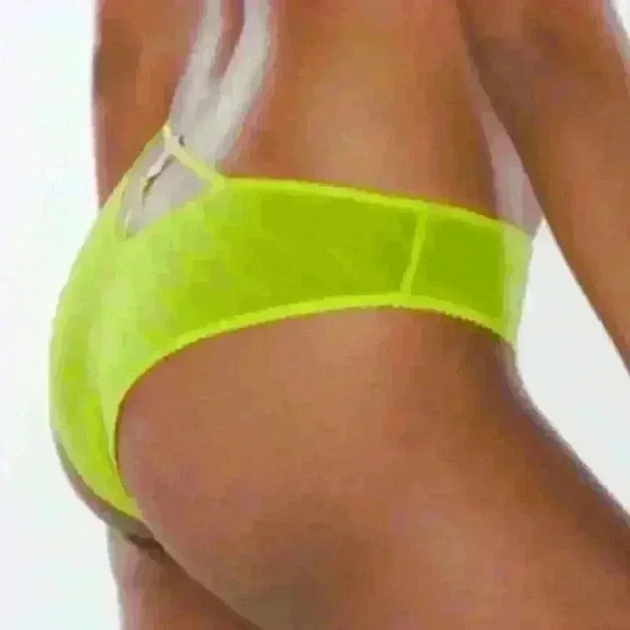 Savage X Fenty Neon Green Panties - Picture 8 of 8